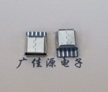 福建Micro USB5p母座焊线 前五后五焊接有后背