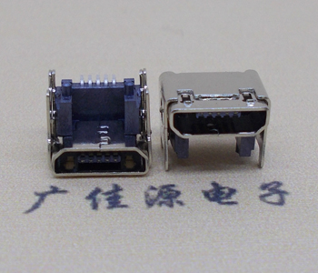 福建MICRO USB 5P母座 SMT垫高 L=4.15双壳