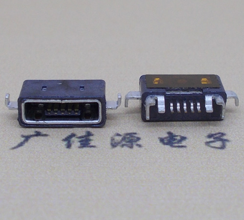 福建MICRO USB防水AB型口母头3D图纸封装