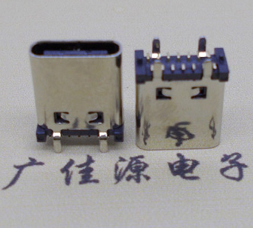 福建立式贴板type-c14p母座长10.0mm