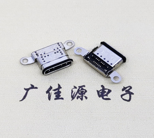福建USB 3.1C口.TYPE-C16P防水双排贴插座